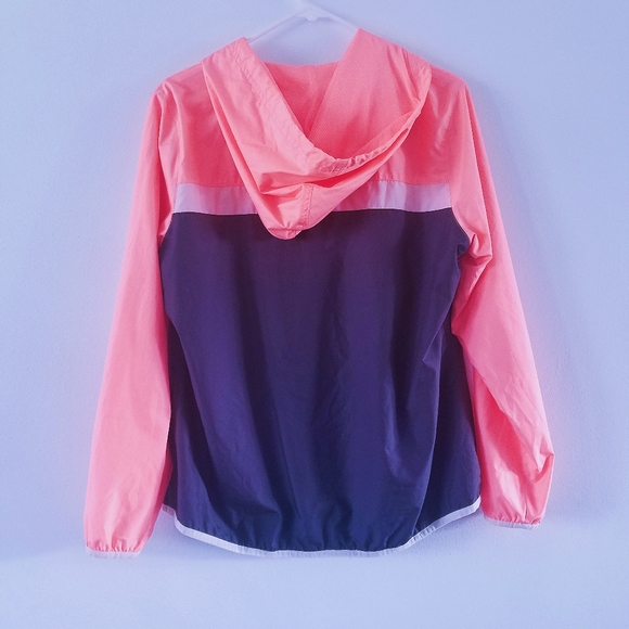 Fila Sport neon pink full zip windbreaker jacket M - Picture 5 of 7